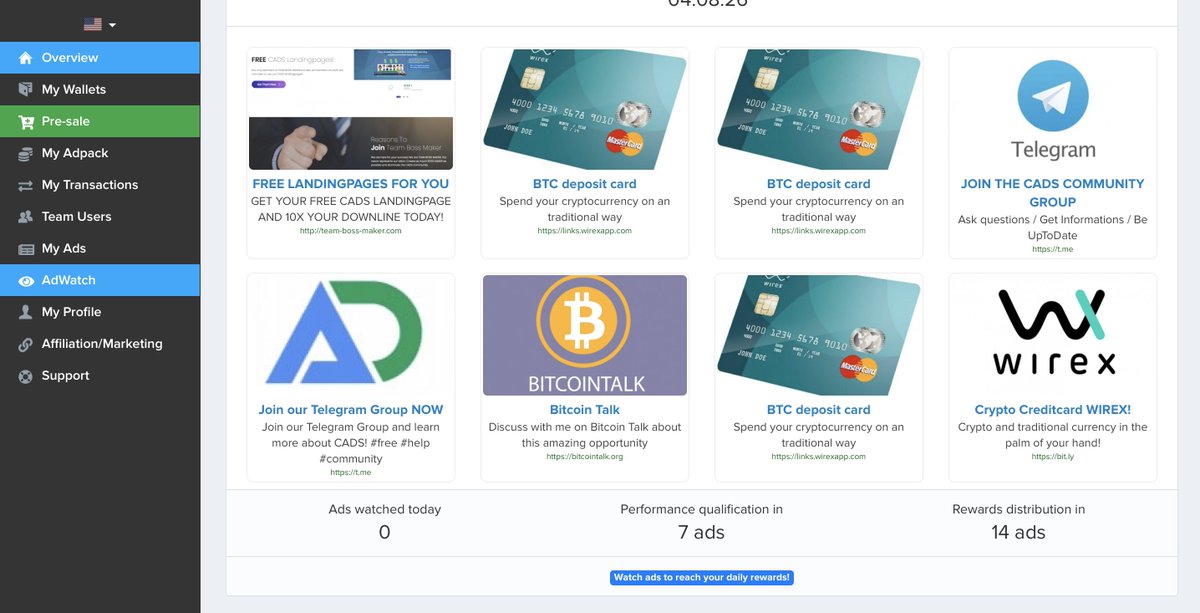 SolutionCrypto's tweet image. Our #advertising platform works! The first crypto related advertisements get traffic! 

Do you already get traffic on your crypto advertising?

We make crypto Advertising great again!

Convince yourself: cryptoadsolution.com 
#CryptoAdSolution #CADS #MasternodeMeBro18