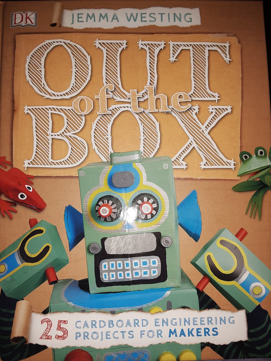 DWSMediaCenter's tweet photo. Can't wait to share these goodies with my students! playground-building kit, #cardboard-making book from #DK, kid-safe #makerdo tool kit and lots of #books @WeehawkenTSD #weeread #weebuild #weecreate https://t.co/SM39VaPVja