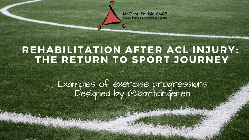 Rehabilitation after ACL injury: the return to sport journey! A video summary of a process of 10 months in 7,5 minutes! Enjoy!
👉 facebook.com/bart.dingenen.…