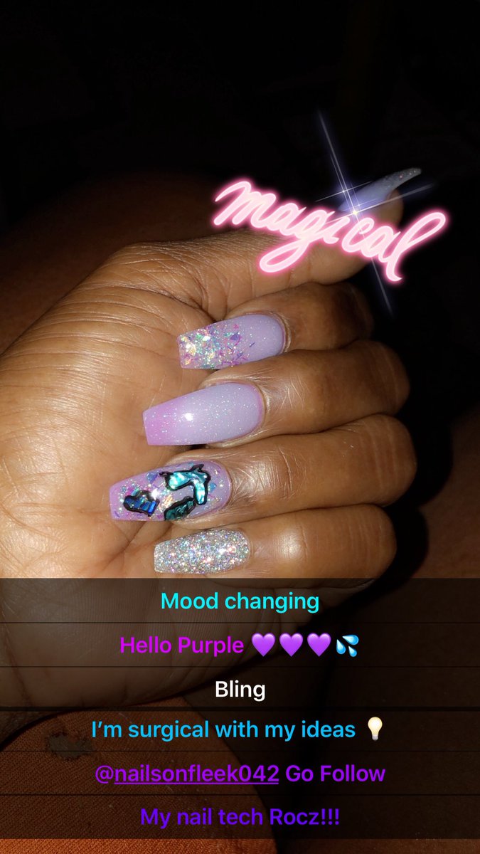 OhSoooTenacious's tweet image. #NailsOnFleek #MoodChange