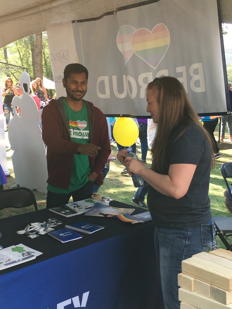 BowValley's tweet photo. Prince’s Island Park is packed with people for Pride! Come see us at our booth! #YYCPRIDE https://t.co/hFAfagFq3a