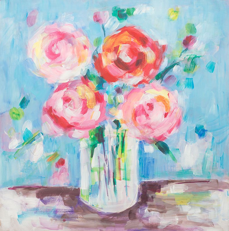 RebekahArtist's tweet photo. #roses #acrylic on wood. #Cheshire #artist #flowers #painting #countryliving https://t.co/5noX1aIs92