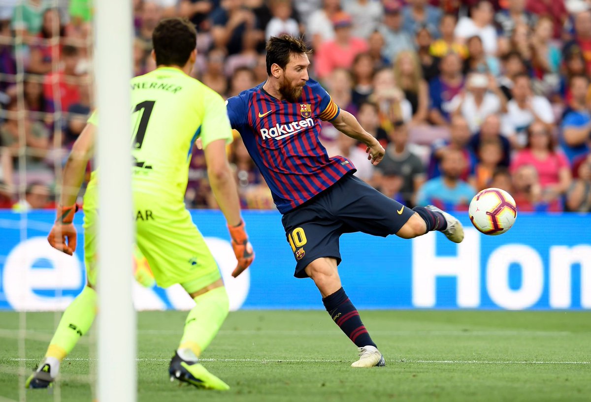 ميسي هو اول لاعب في تاريخ الليغا لا يخسر في 46 مباراة متتالية