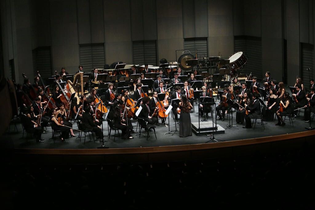 culturas_cl's tweet image. Ministra @Consuelovaldesc asiste al Teatro @Corpartes para disfrutar de un nuevo concierto de la Sinfónica Nacional Juvenil (#OSNJ), bajo la batuta del maestro @PBortolameolli.
@FOJIChile.