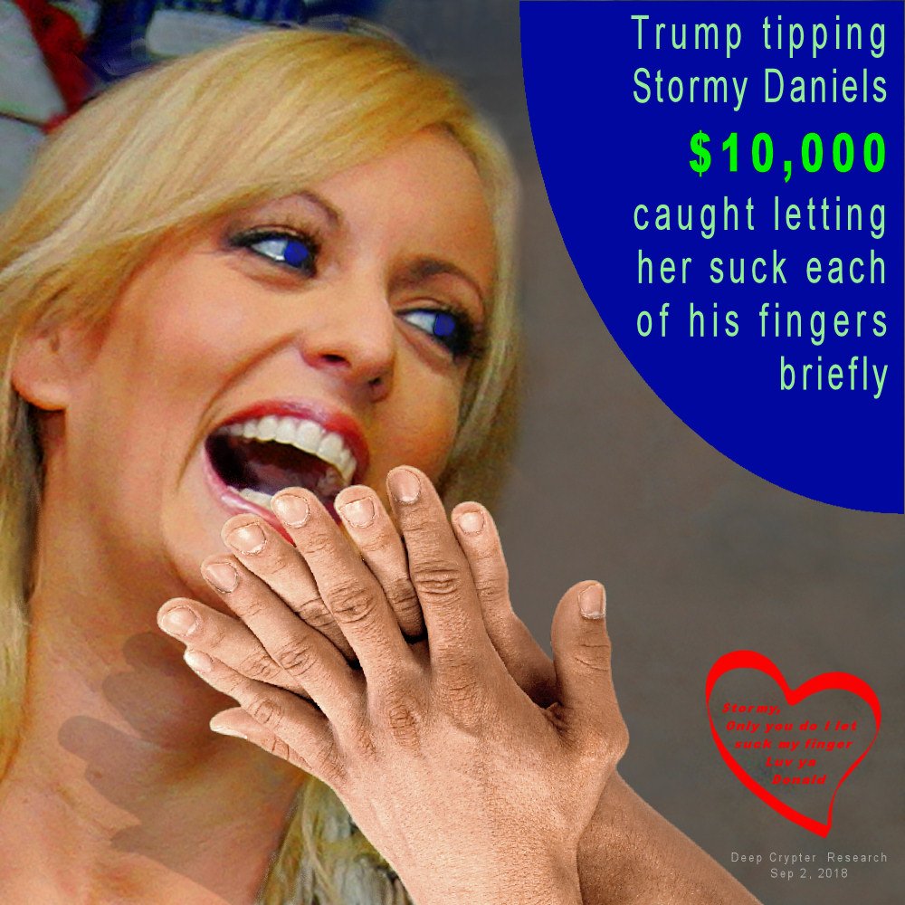 DeepCrypter2's tweet image. Dear #Trump #Haters &amp;amp; #Lovers,

#realDonaldTrump swears never an #Affair with #StormyDaniels

But we see #video caught #Trump tipping her $10,000 privately

#Love #bitCoin #Cryptocurrency #Ethereum #ISIS #Xrp #BTC #LiteCoin #Petco #FOX #CNN #IRSNEWS #FED #DOJ #FTC #ZOO #news