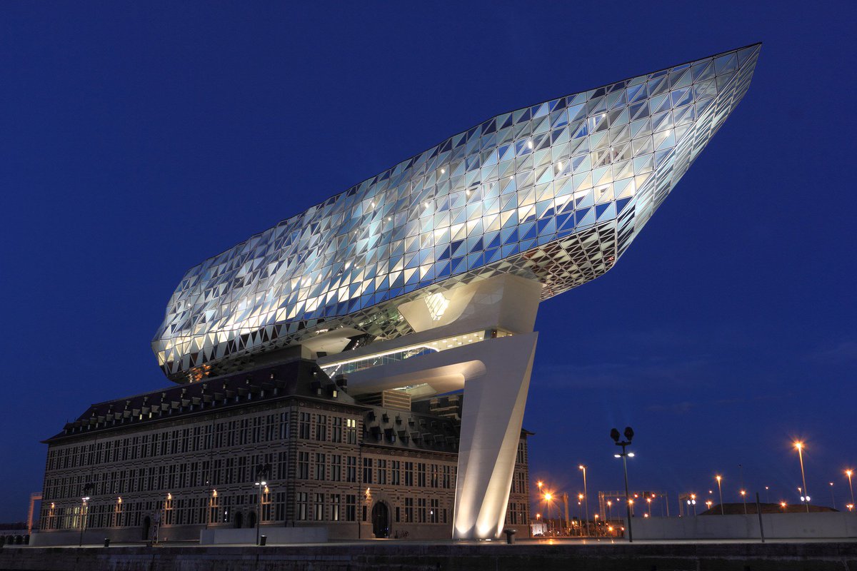 BelwareMedia's tweet photo. Traditional meets contemporary at the Zaha Hadid, Antwerp port house
#Belgium #architecture https://t.co/Ngg5Twdy9f