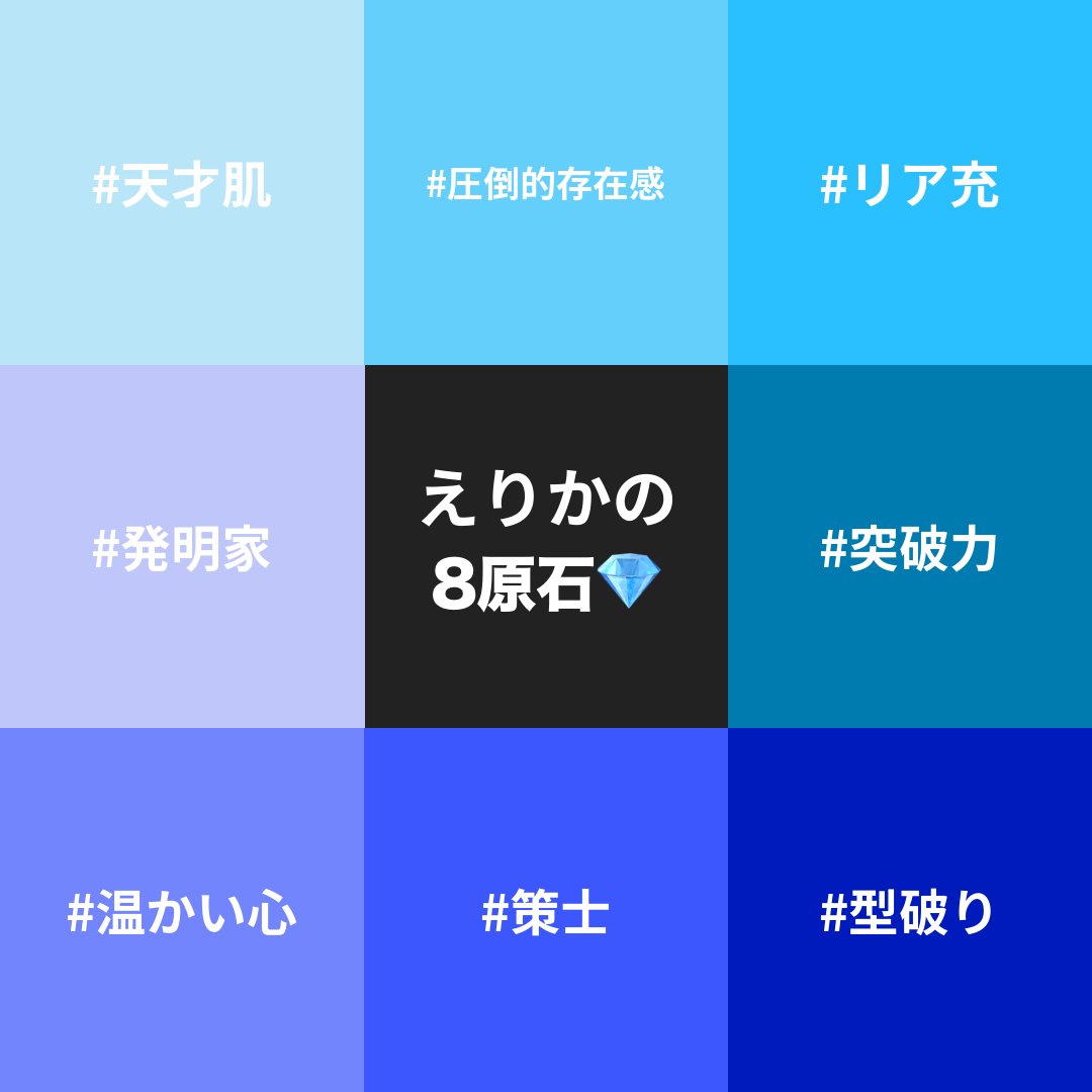 えりか バースデープランナー V Twitter えりかの8原石 エムグラム診断 素敵な結果 原石磨いていきたいな って 策士 これだけ引っかかるけど いい意味に捉えよう うまく頭を使えるってことだよね 策士 はかりごとを