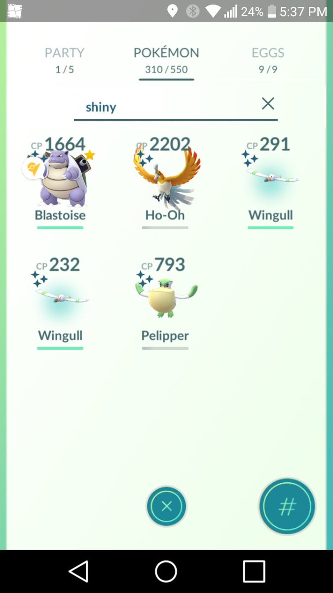 The1996Demon's tweet photo. @MudkipMama My shiny collection so far https://t.co/gruR9gDbr0