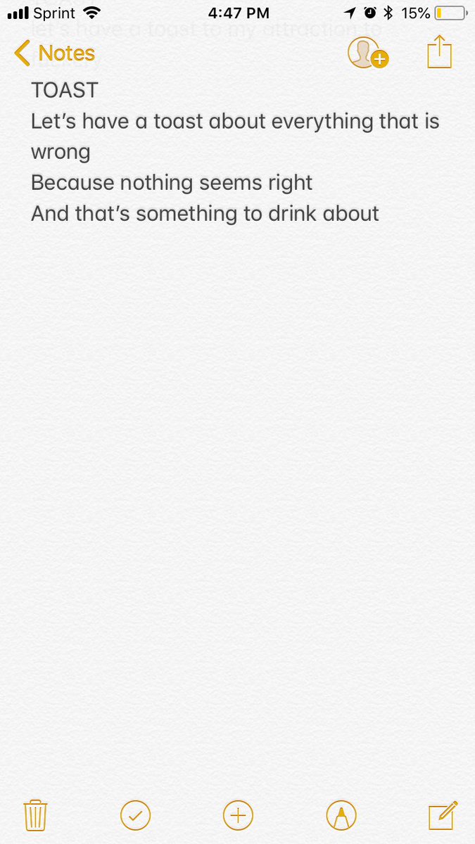 obviouslybleu's tweet image. In honor of #WORDweek here’s a TOAST! Enjoy #idne2019