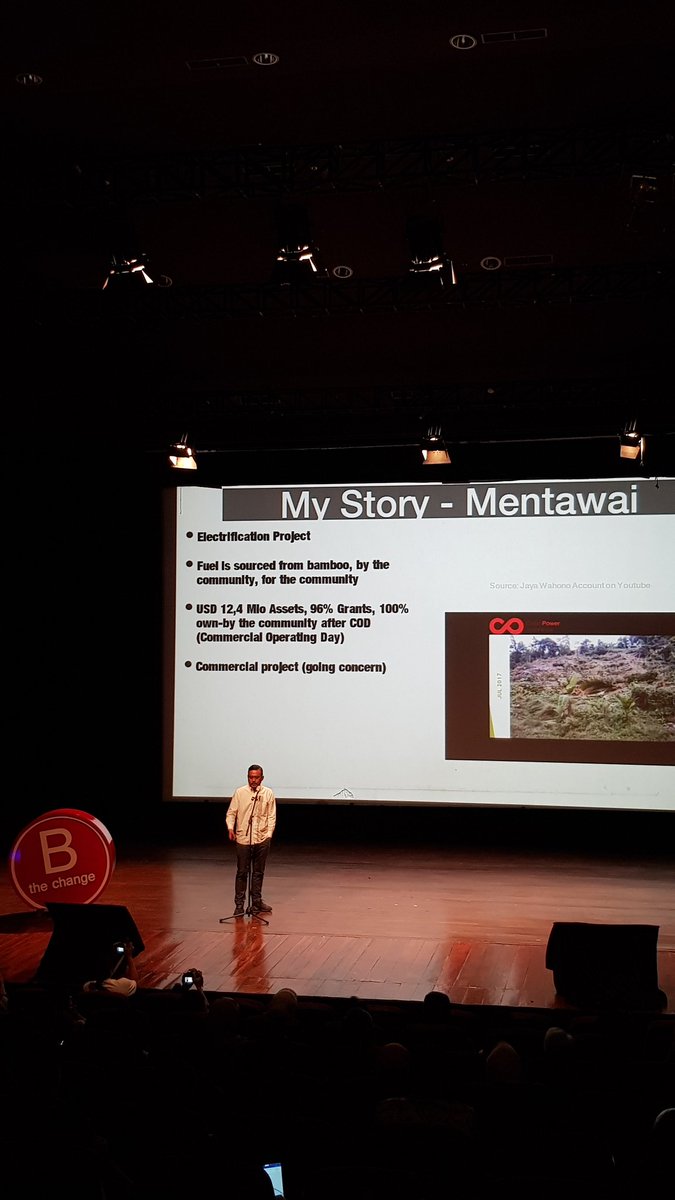 bcorpid's tweet photo. Keynote Speech from Benediktus Prasetyo, Staf khusus Menteri Koordinator Perekonomian Republik Indonesia #bcorpforumid2018 https://t.co/Un1YkTc95w