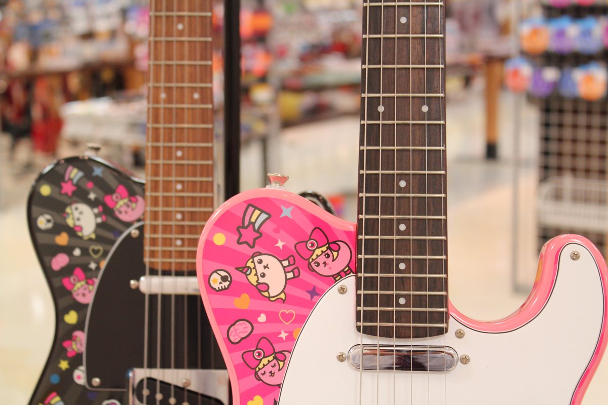 エレキギター きゃりーぱみゅぱみゅ×豆しば 豆しぱみゅぱみゅ エレキ