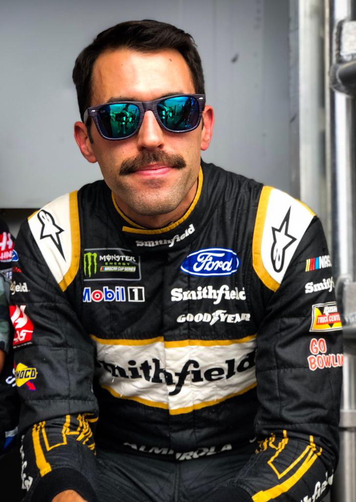 NASCAR's tweet image. They're in.

@dennyhamlin, @Aric_Almirola lock up spots in the #NASCARPlayoffs: nas.cr/2wENZGr