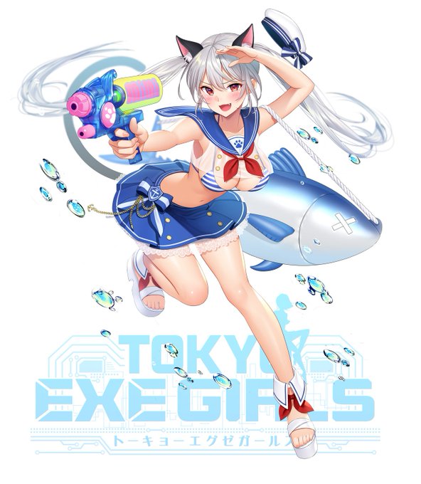 【仕事絵】TOKYO EXE GIRLS
原宿ミミのマリンVer.描かせていただきました!よろしくどうぞ! 