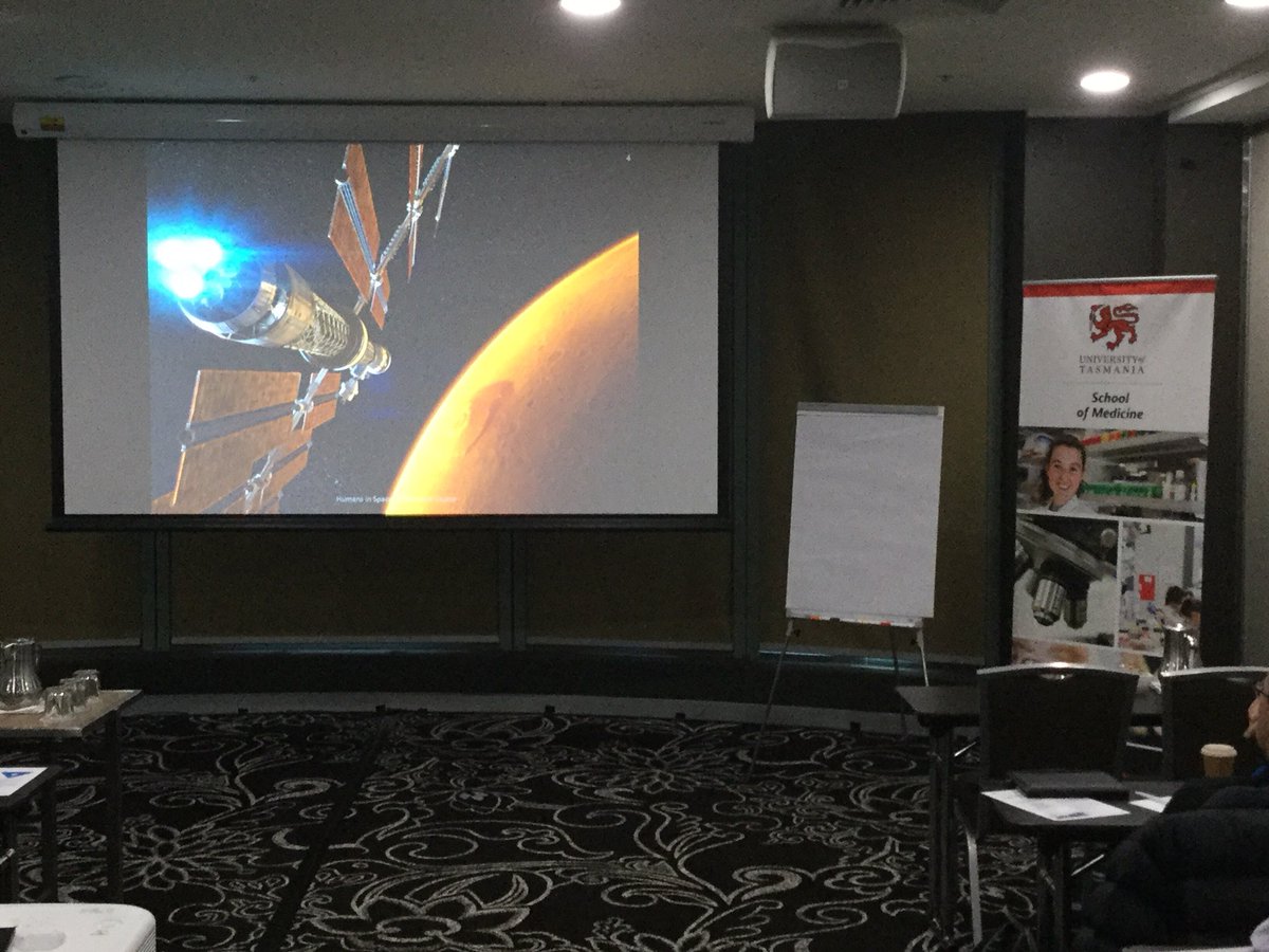 jeffayton's tweet photo. Final Day Humans In Space  -Advanced Course -Psychology of Deep Space Missions @mars_psych #ASAM_HiS @UTAS_MPH #spacemedicine #extremepsychology @DrKimNorris https://t.co/Fs67Icfzaz