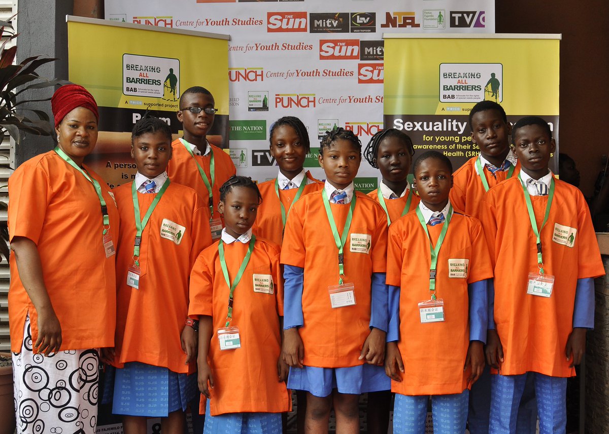 BABProject1's tweet image. The launch of Breaking All Barriers (BAB) of Festus Fajemilo Foundation in collaboration with Centre for Youth Studies. A Voice's (OXFAM/HIVOS) funded project. #sexuality #Disability