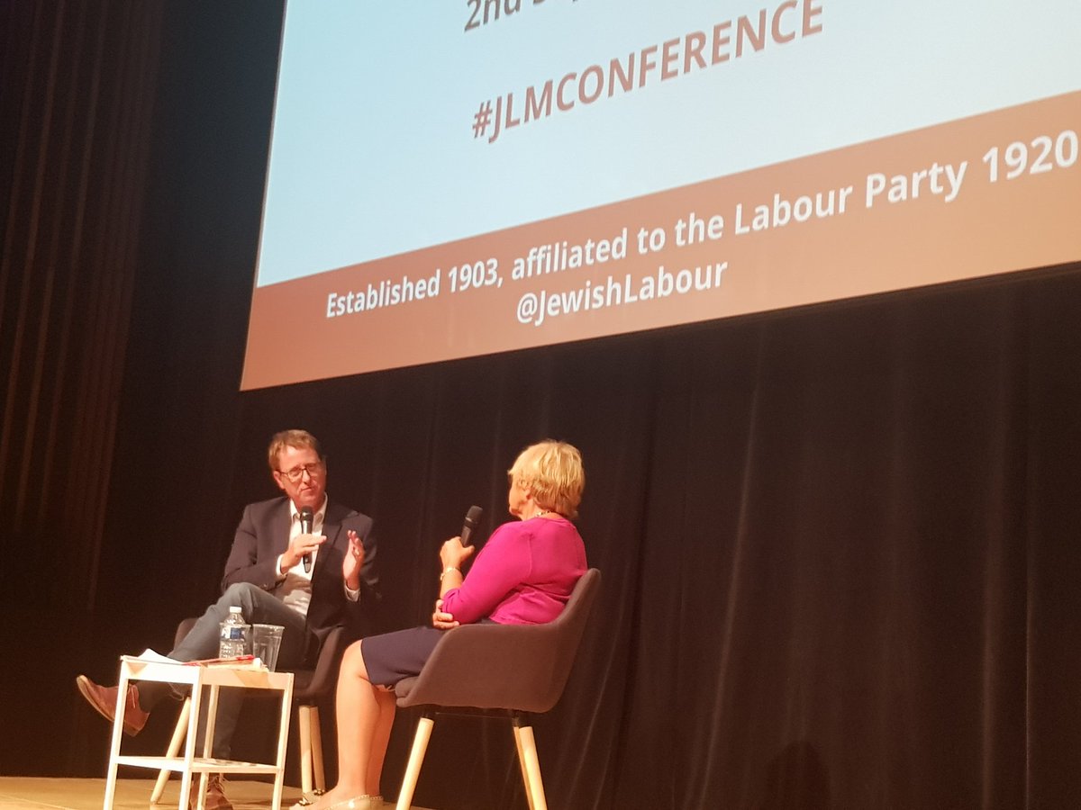 CathyAshley's tweet photo. Many thoughtful, informative & inspiring speeches #JLMConference on anti-Semitism, conspiracy theories, refugees, seeking a 2 state solution & tackling the far right. Thank you @OzKaterji @adamlangleben @ayeshahazarika@EdwinShuker @Freedland @JoeMulhall_ @HilikBar & so many more https://t.co/hZhc7dCpQF