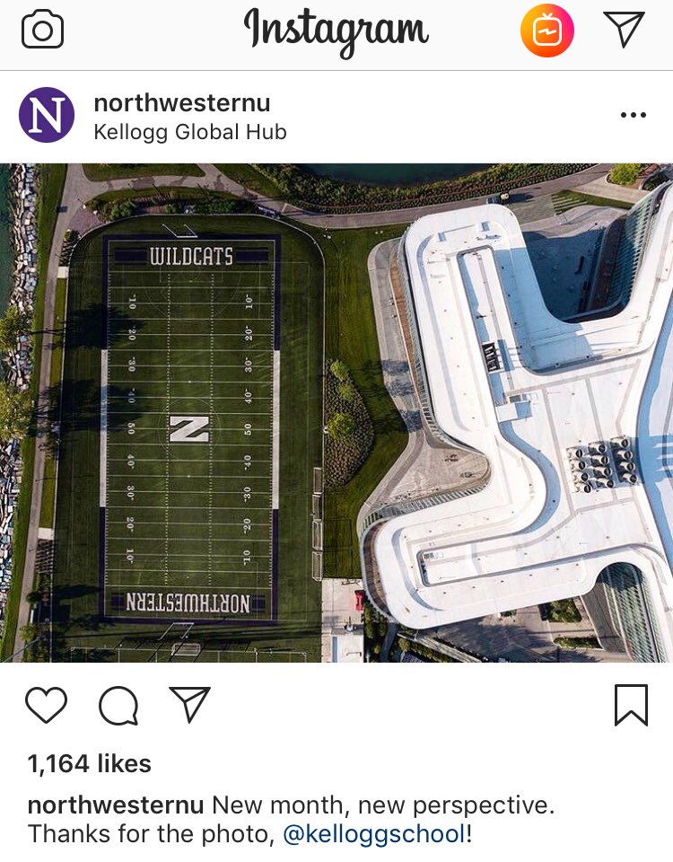 Pictured: The best practice field, and the best business school, in the nation

Not pictured: Lake Michigan (left)

#B1GCats