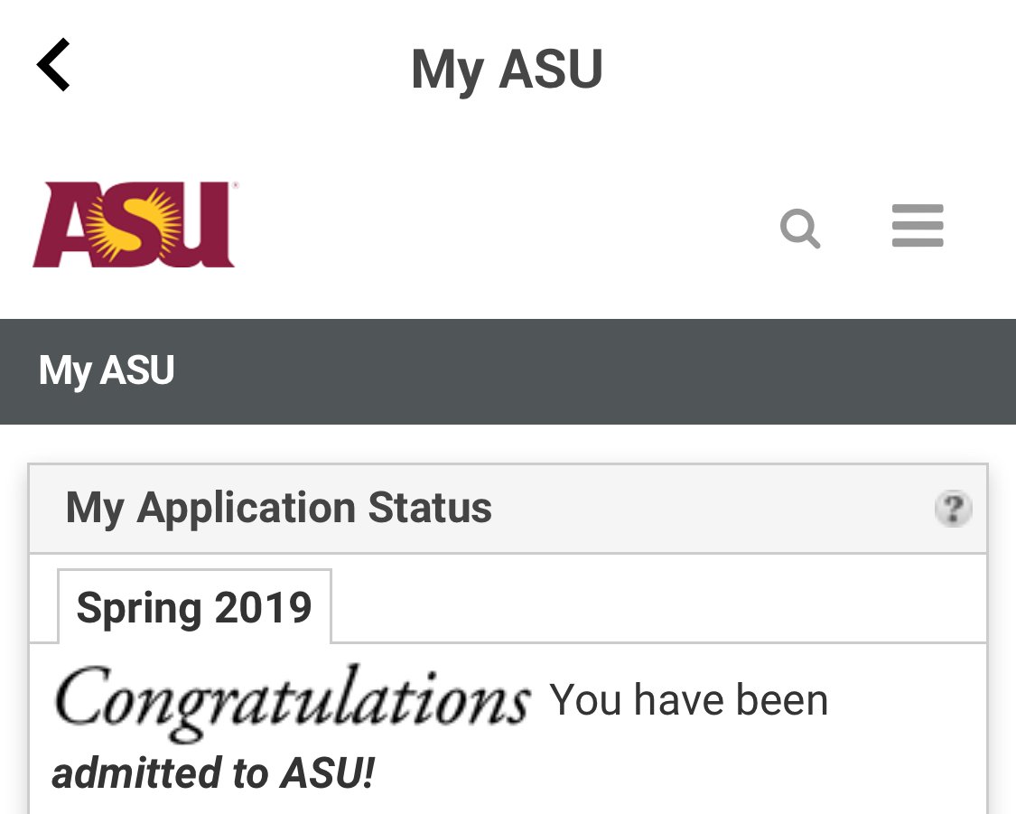 I can't believe this is really happening!  I'll be completing my dietetics degree at @ASU @asuhealth starting this spring! Being a 30 year old mom and wife going back to school has been no easy task, but I am feeling so proud and excited about my journey.  #rd2be #futuredietitian