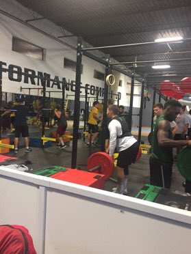 ScotchM's tweet photo. Big team win by the @reginathunder today. Coaches and players COMMITTED TO THE GRIT this week. But need to continue this each week. A big shout to @Level10Regina and @wheelhousecc for helping our players maintain strength and health! https://t.co/XUG6Oyv4Cy