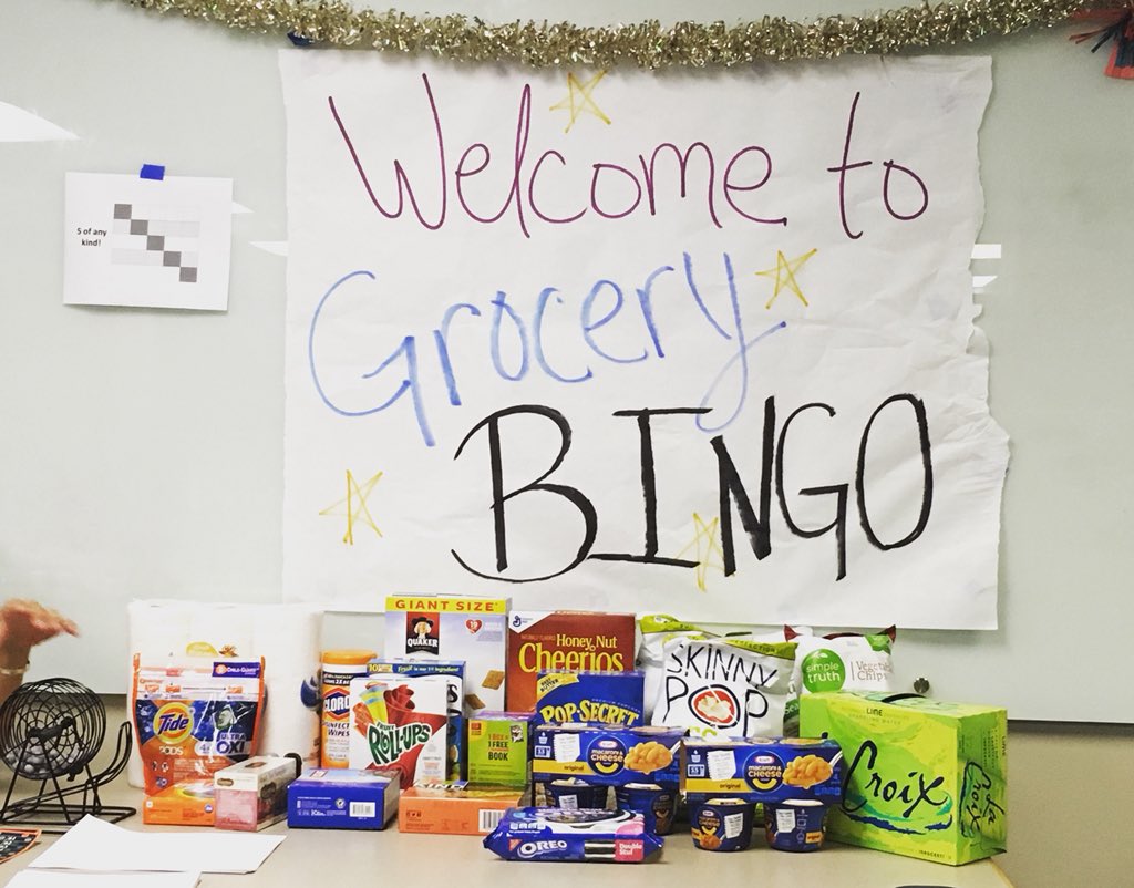 MUSchroederHall's tweet photo. Come join us in the MPR for Grocery Bingo!! https://t.co/PPI0nspGhc