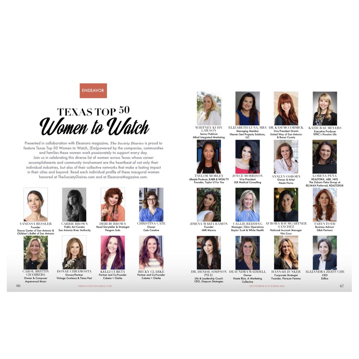 HeyKatieRae's tweet photo. Thank you to @TSDmagazine & #EleanoraMagazine for including me in their “Texas Top 50 Women to Watch” list. Read more about my career, next step and thoughts on what makes successful programming, and check out the other talented women on the list, too! https://t.co/JzSSYalPkC https://t.co/HkI51MhON7