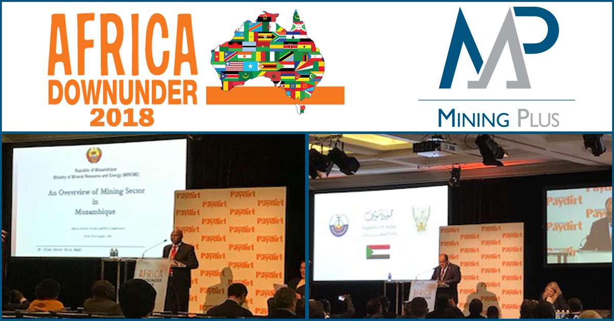 MiningPlus_'s tweet image. Last week Mining Plus enjoyed all the presentations at Africa Down Under 2018, as well as meeting several of you who attended. The event highlighted many opportunities and Mining Plus is committed to helping mining companies succeed in Africa.