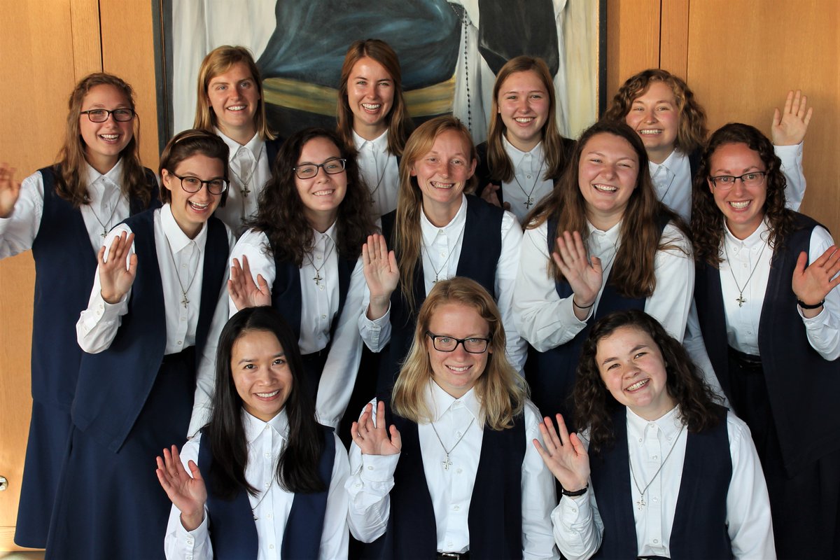 SistersofMaryOP's tweet image. Say hello to our 13 new postulants!!!

#Vocations #OPPower