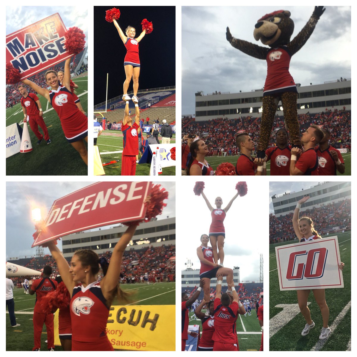 Rain or shine we had an amazing time cheering on our Jags! #JagNation #WeAreSouth #GoJags