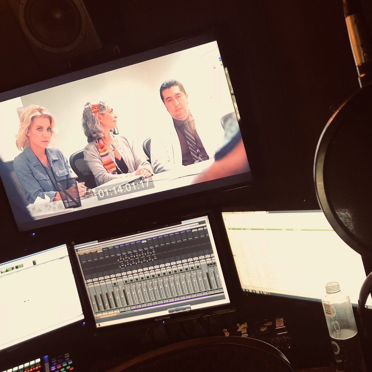 LindseyHutch127's tweet photo. ADR for this beautiful film, The Elephant in the Room with the V V talented, Dave Eichhorn 
It is all coming together! 
Happiest when I’m doin’ my thing 🎥
#moviemagic 
#postproduction
#findyourpurpose
#liveyourpassion
@teitrmovie 
@resilientheartsmovie @postinthewoods https://t.co/ioivdzug7N
