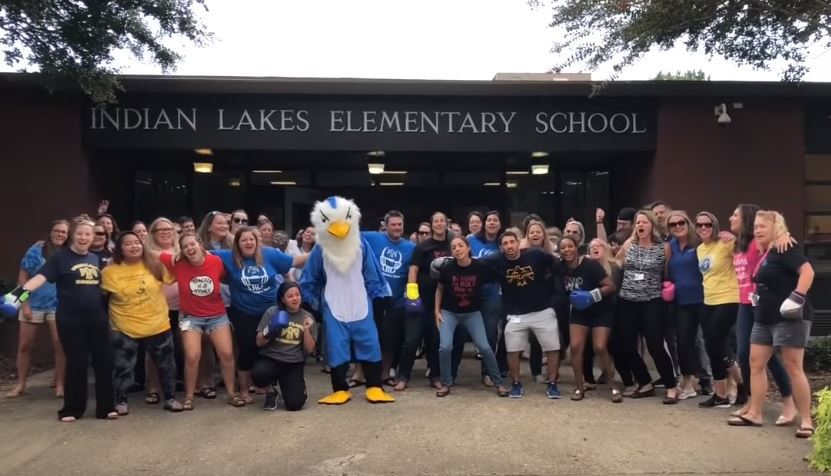 Virginia Beach elementary school creates lip sync video to welcome students back bit.ly/2LRE2Lw