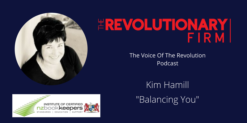 The fabulous Kim Hamill joined <a href="/themelpower/">Melanie Shortland</a> from@@NZBookkeepers #bookkeepcon18 to share her tips about finding the ever-challenging work-life balance! Listen in here: therevolutionaryfirm.com/podcast/57-kim…