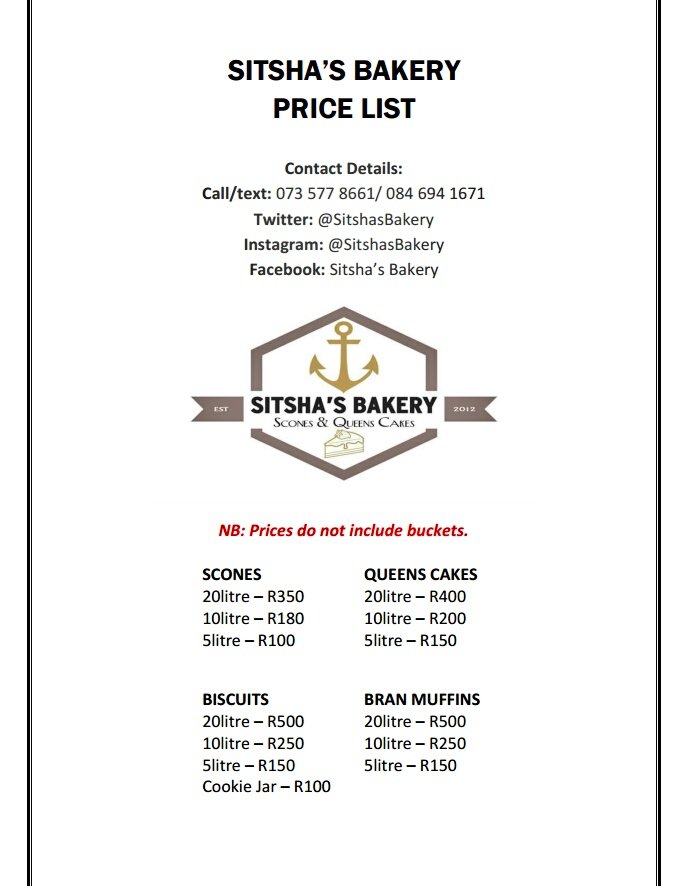 SitshasBakery tweet picture