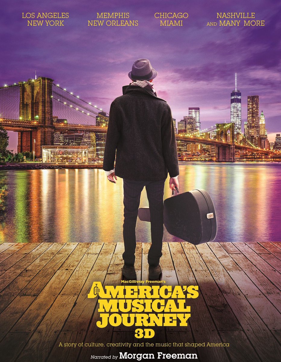 TWoSEdm's tweet photo. Explore and celebrate the roots of #AmericanMusic in the upcoming IMAX film, #AmericasMusicalJourney, showing for a limited engagement during the #IMAXFilmFestival at #myTWOSE. #IFF18. 8films. 10 days. September 14 - 23. Don’t miss it!
https://t.co/AXCjY2WBUF https://t.co/pKQ34EiEmZ