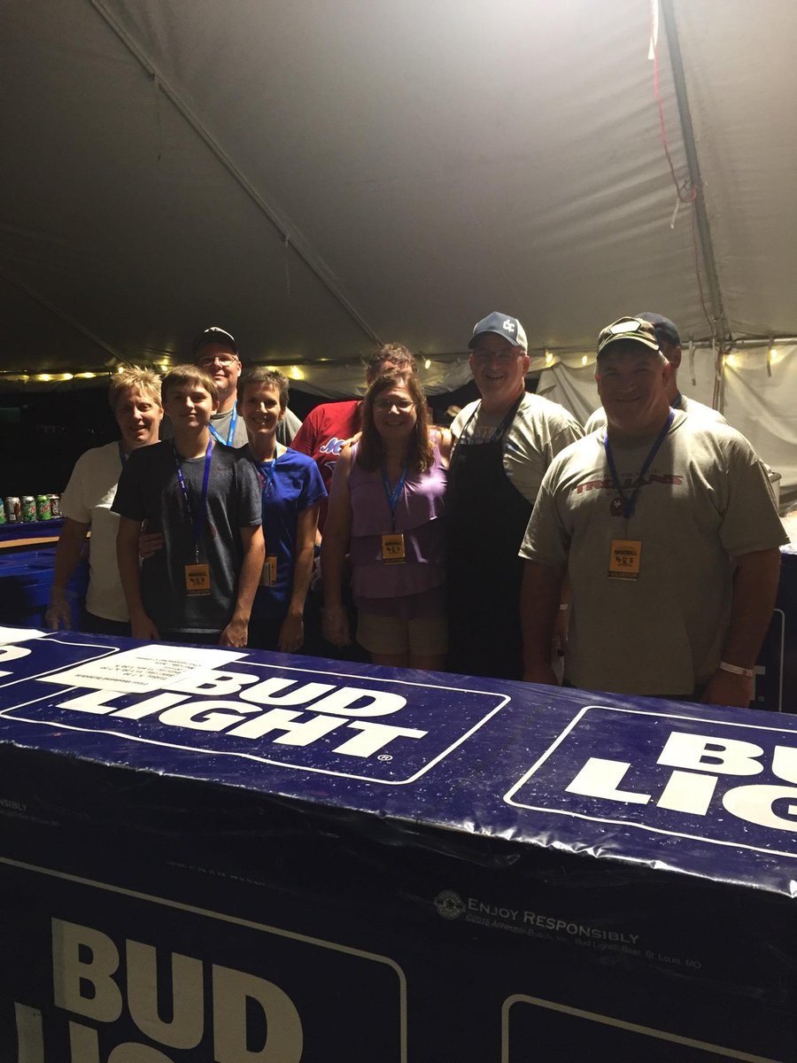 Tony Buthe Thank You To Our Sunday Night Food Tent Workers As I Have Said Before Without The Hundreds Of Volunteers This Tourney Could Not Take Place Thanks To Barb