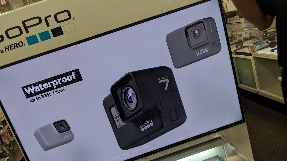 Here's what might be the first look at GoPro's Hero 7 action cam