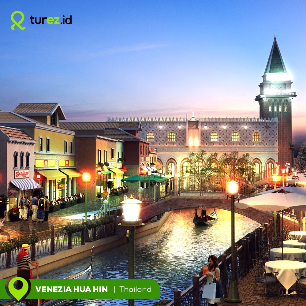 turezid's tweet photo. Ingin berfoto romantis di Venezia Hua Hin bersama orang terkasih, Xplorers? Booking online paket Bangkok Pattaya EZ Fun di https://t.co/Sk48rL4caN sekarang juga mumpung ada #PromoHariPelanggan!!! Tag pasanganmu yang ingin kamu ajak liburan ;)  #TurEZid #Thailand #VeneziaHuaHin https://t.co/gvD8OgKffW