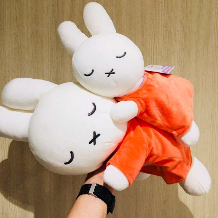 ミッフィーのすやすやフレンド】 マシュマロ素材のふわとろな #miffy
