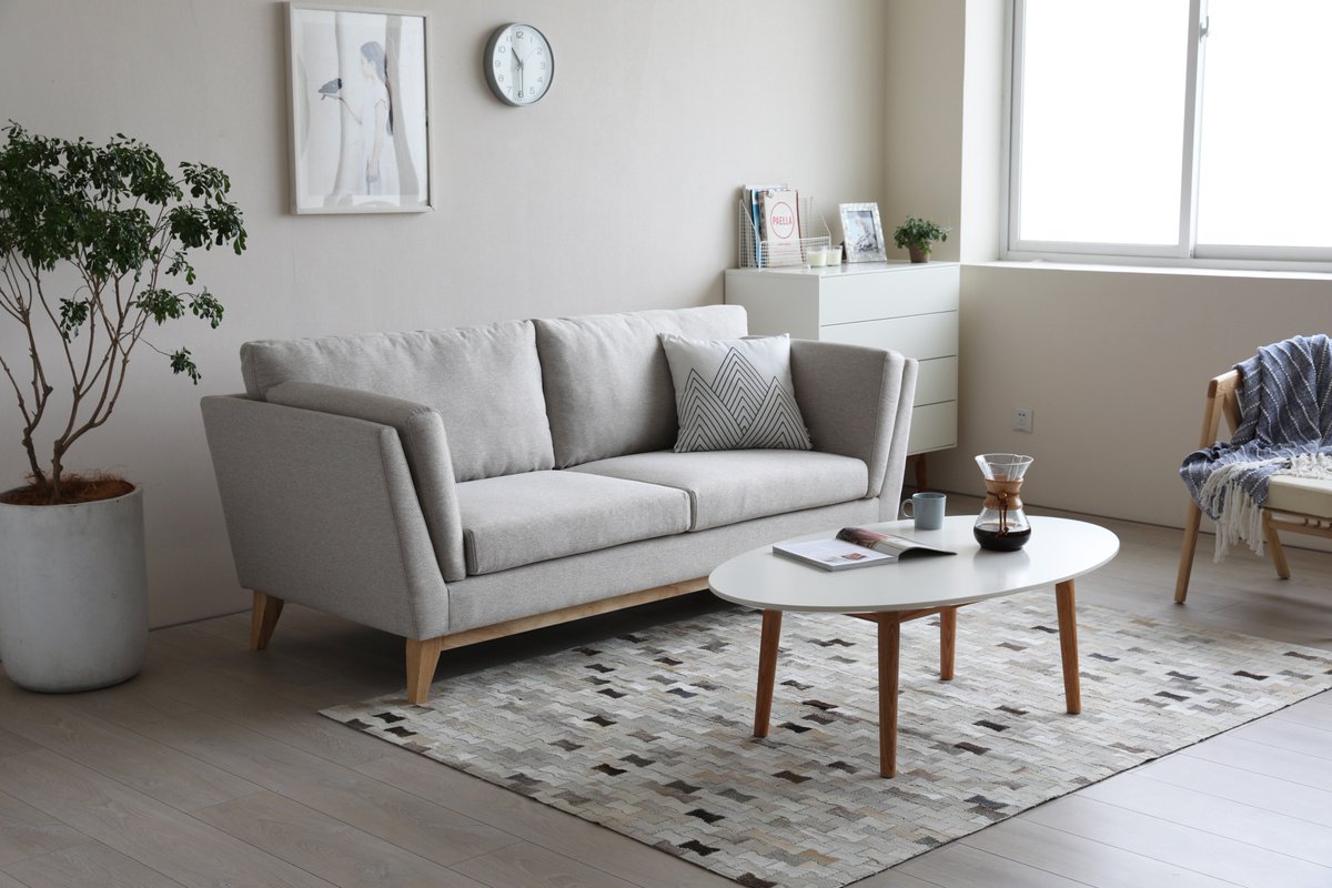 #livingroomsofa #fabricsofa #woodenframesofa #nordicstyle