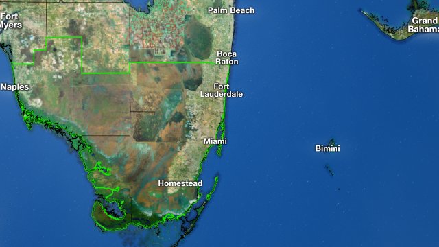 Local 10 WEATHER ALERT - Flood Watch issued for the highlighted areas. More info bit.ly/krCDQ?utm_medi… https://t.co/RqhfeCXEAQ