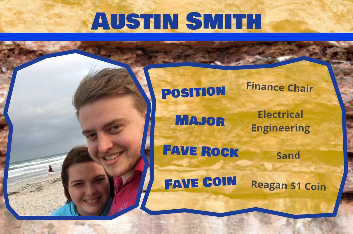 Hey MACURH! This week meet our Finance Chair, Austin! #SedimentarySunday