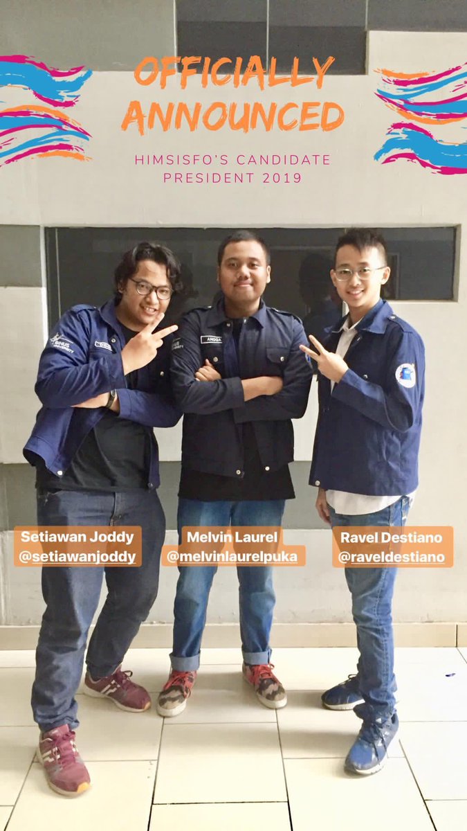 OFFICIALLY ANNOUNCED! HIMSISFO’s CANDIDATE PRESIDENT 2019!