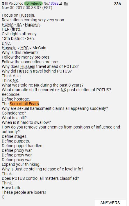 3) Also cam across a few weird things in my research... Coincidence? #QAnon  #TheGreatAwakening