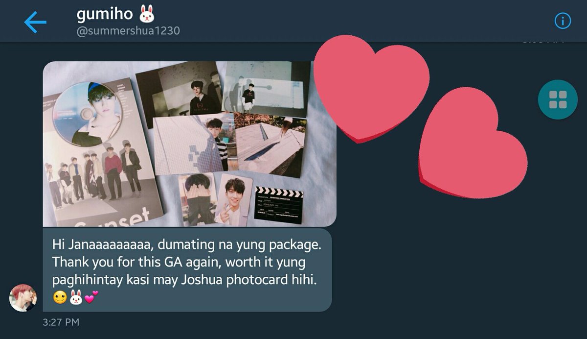 Last May 27, I held a giveaway for the opening of the page JeongCheol PH. As a way of supporting my friends who opened the page and to a beloved OTP in Seventeen. Congratulations on winning  @summershua1230 !!I have one more giveaway before the year ends. Keep posted. 