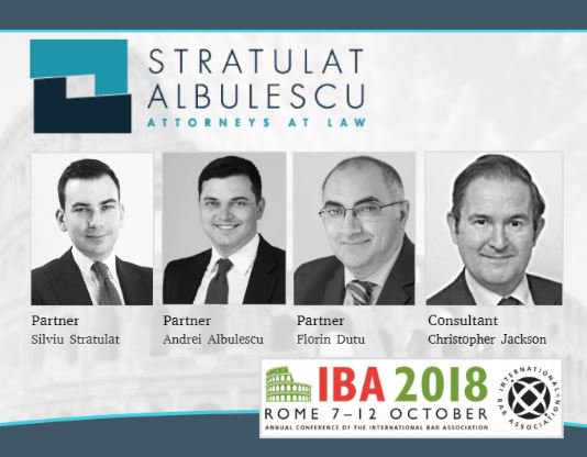 StratAlbulesc's tweet image. We are looking forward to attending #IBARome to connect with delegates from around the world @StratulatSAA @A_Albulescu @FlorinDutu2 are just some of our #SAA partners attending the annual conference this October @SAARealEstate @CorporateSaa @EmploymentSaa @SaaDispute @IBAevents