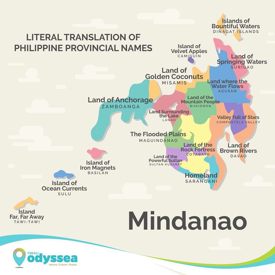 tonyocruz's tweet photo. LOOK: Literal English translations of the Philippines’ provincial names and island groups (via Odyssea Page on Facebook) https://t.co/mOmlBtCvTA