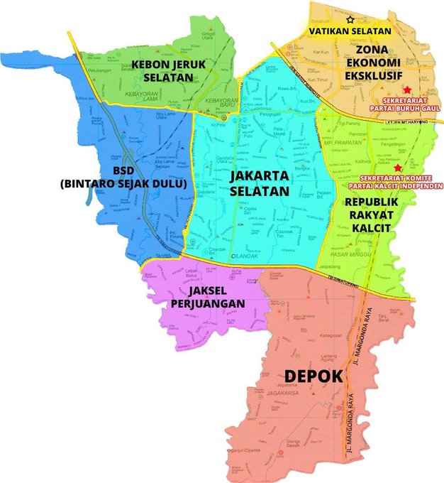 Yang ngaku anak Jaksel Cek Dulu Beneran Jakarta Selatan ...