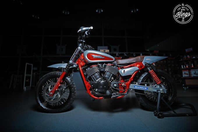 BikeBuyerIndia's tweet photo. Spice Coast Harley-Davidsonยฎ, Kochi's Rattler is a tough and reliable off-road behemoth that's built on the Streetยฎ 750. Voting for the Battle of the Kings ends tomorrow, vote now: https://t.co/k19P4eStzW
#CustomKings #BattleoftheKings #HarleyDavidson via @HarleyIndia https://t.co/1RmYEa5j1p
