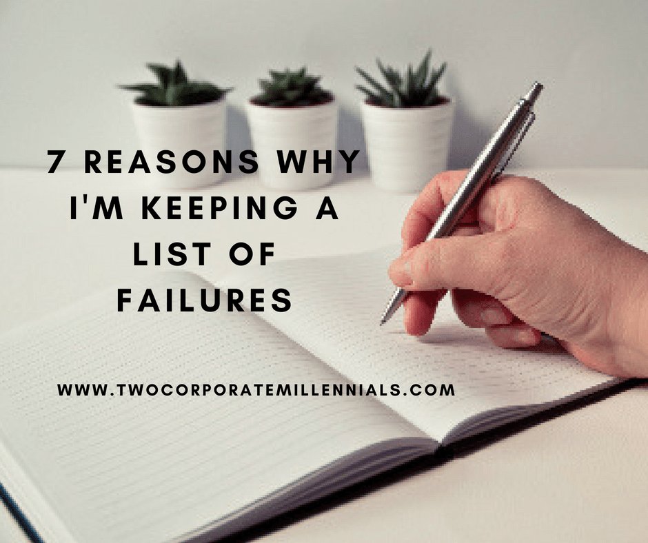 TwoCorpMillenn's tweet photo. 7 Reasons Why I’m Keeping a List of Failures https://t.co/WHHWlts1GL https://t.co/dVdBIACDO2