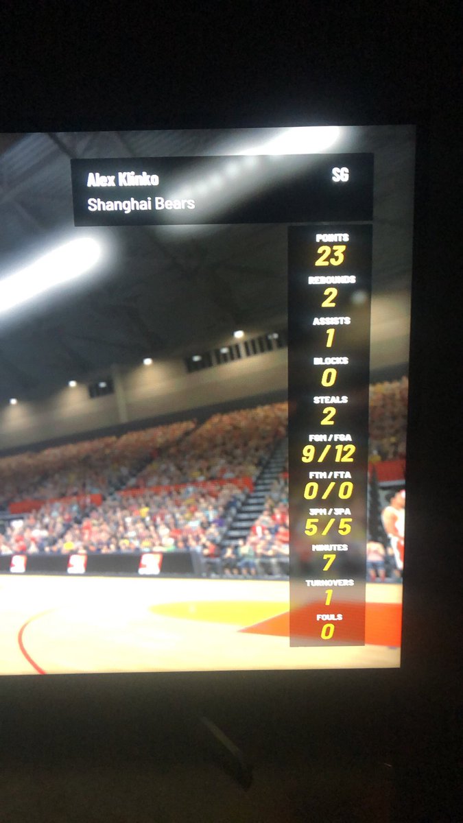 AsdrubalDahveed's tweet image. Halftime stats @NBA2K Prelude #SG #2KBuild 1st: 3P Shooter, 2nd: Drive And Finisher #2ndGame #XboxOne 6’5 Shooting Guard
