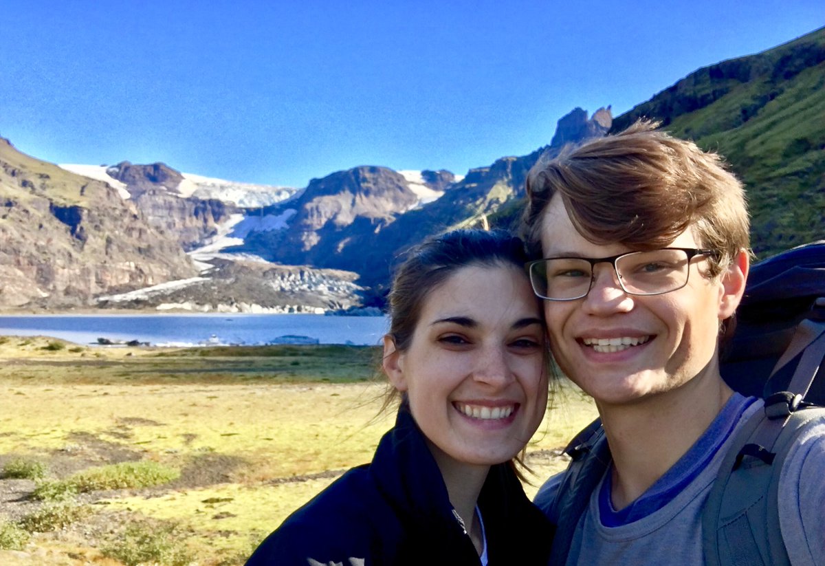 tbhusby's tweet photo. Happy 2 yr anniversary @ELomax15 /travel buddy/dog mom from over 6000 miles away. See you in a few days! Ps can we go back? #Missingiceland https://t.co/yCw01hompz